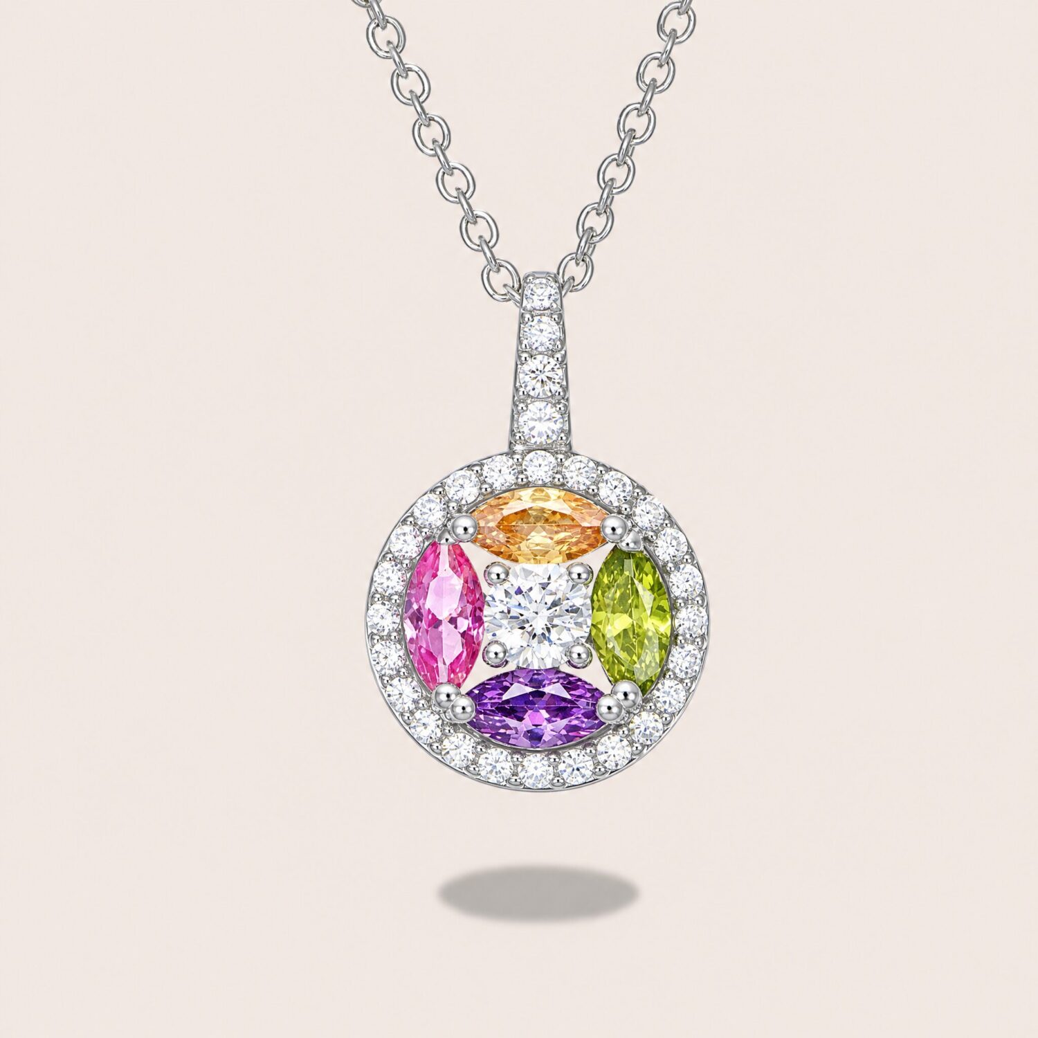 Ciondolo Round multicolor