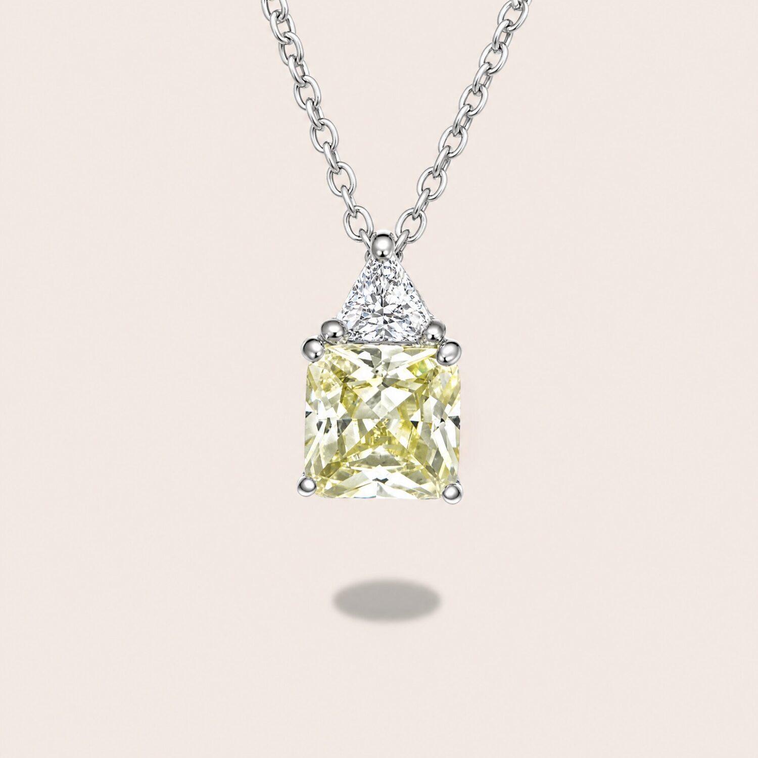 Ciondolo doppia pietra small princess