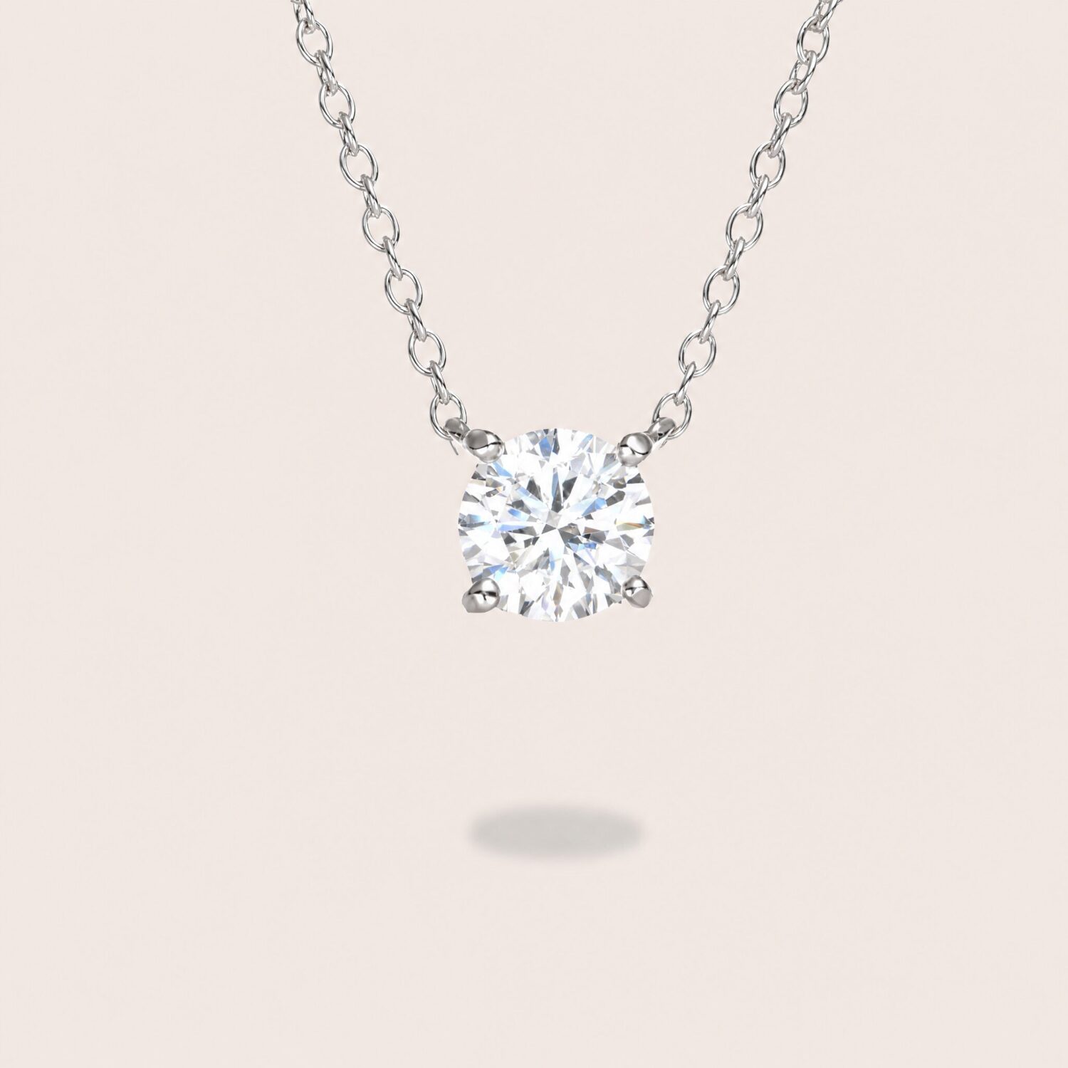 Ciondolo punto luce 0.75 Ct.
