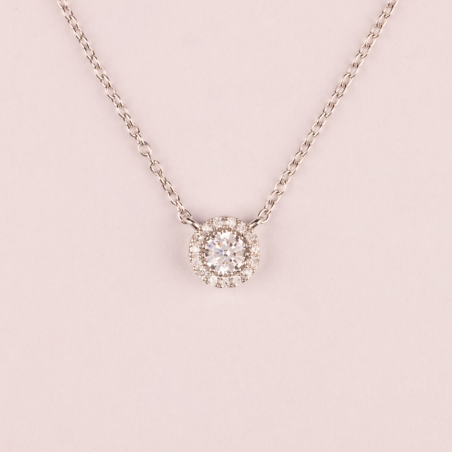 Ciondolo punto luce pave'