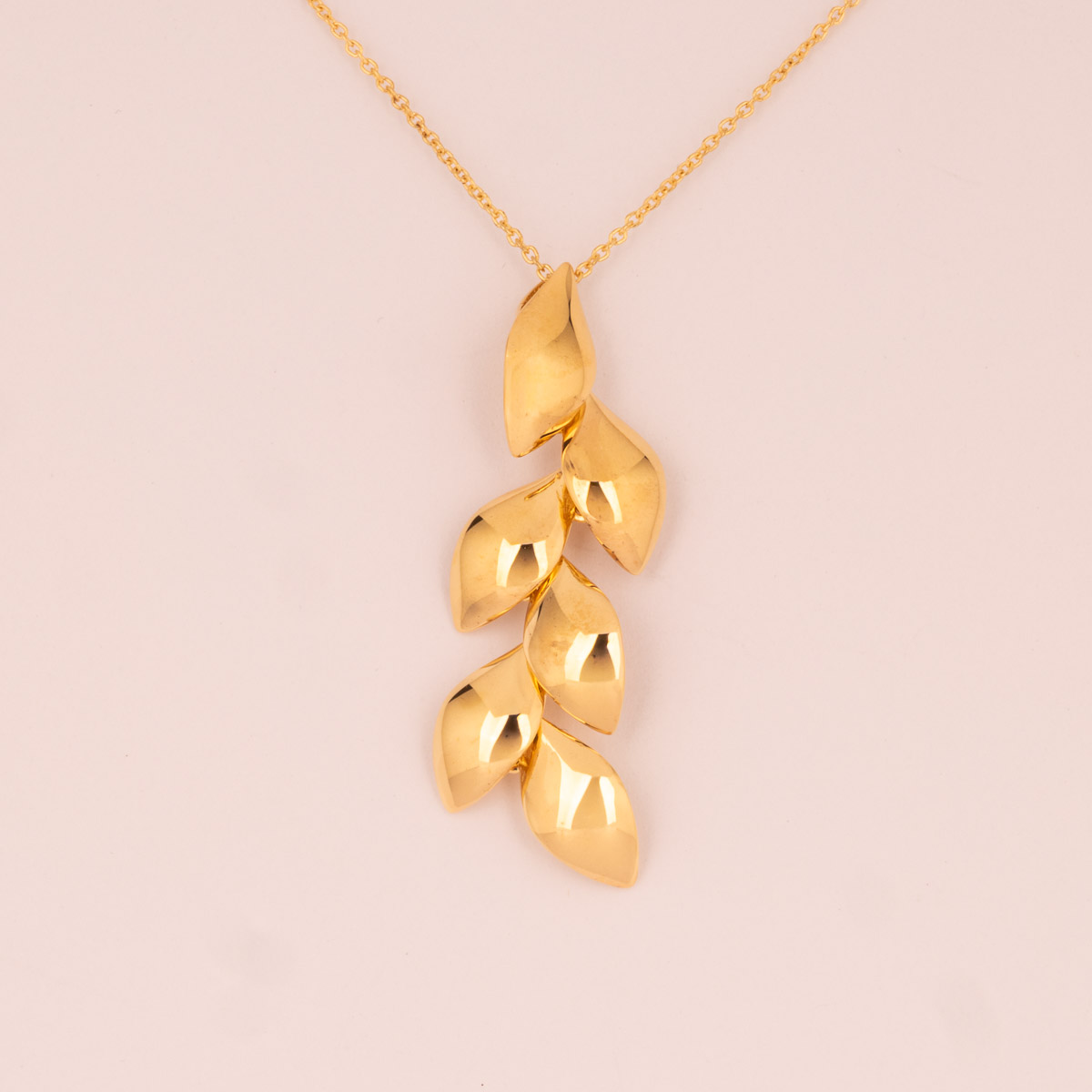 Ciondolo pendente foglie