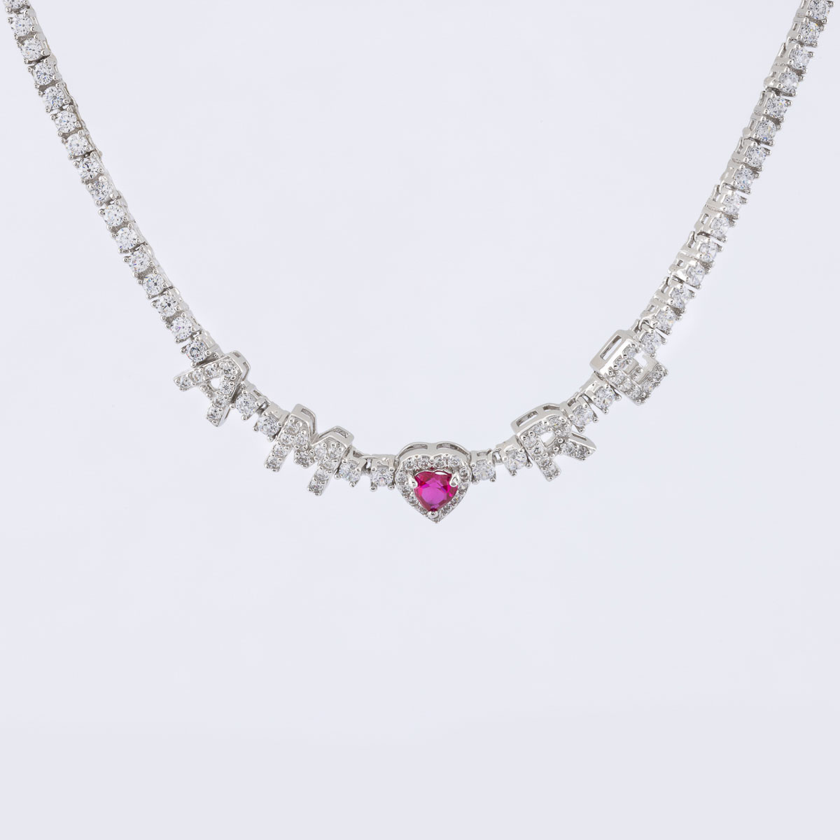 Collana tennis Amore