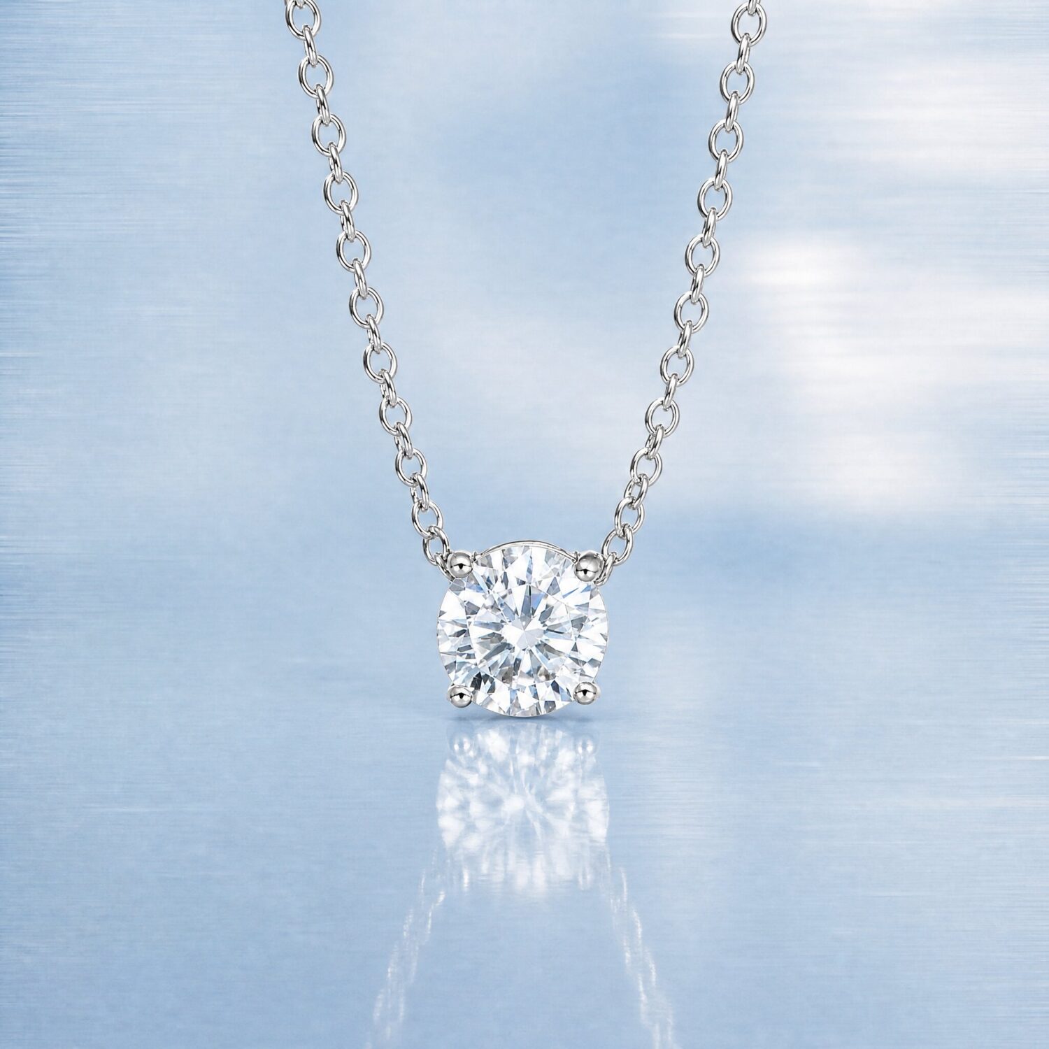 Ciondolo punto luce 1.25 Ct.