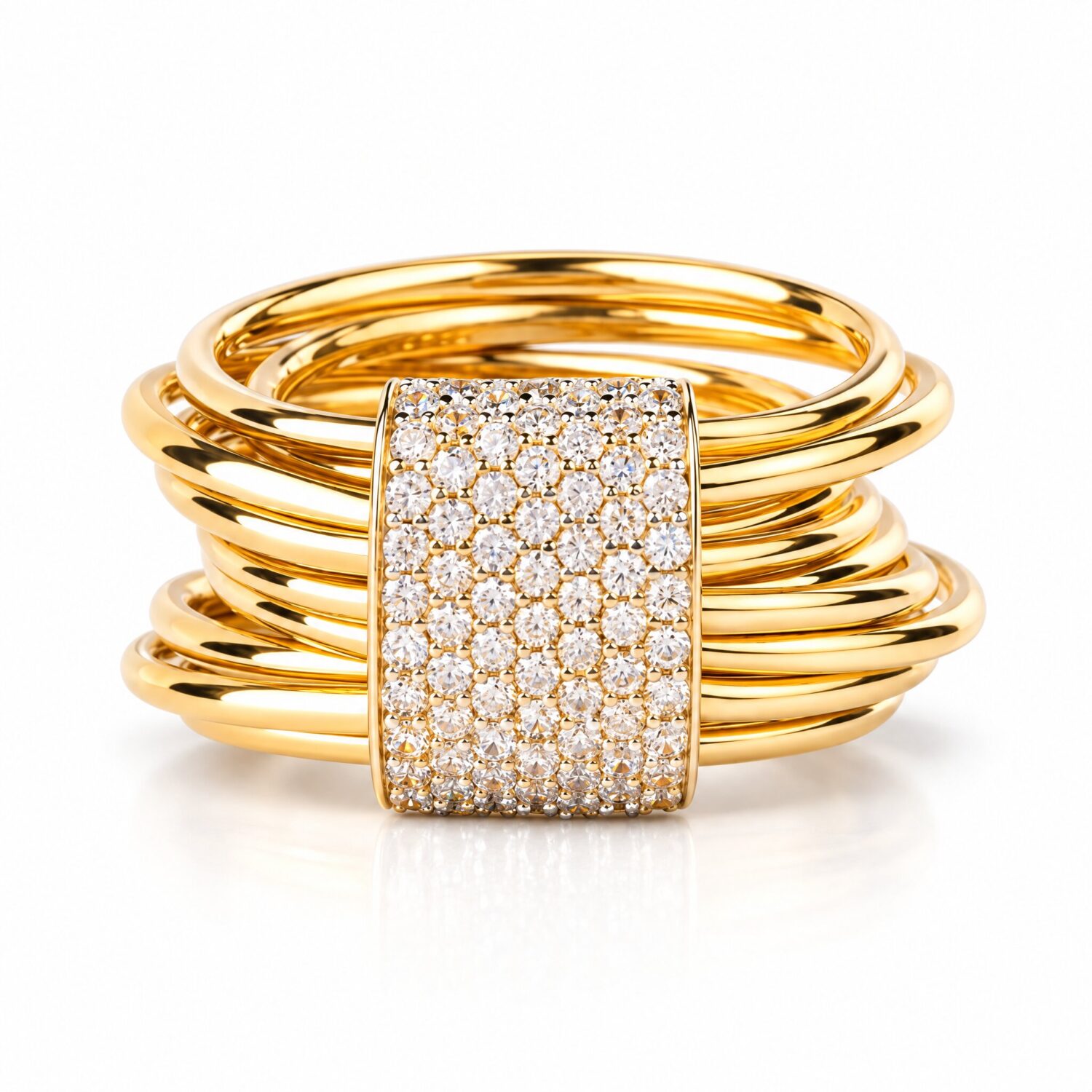 Anello multifilo centrale pave'